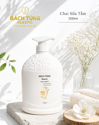 CHAI SỮA TẮM 1200ML 