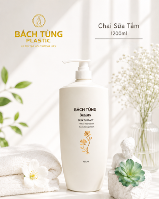 CHAI NHỰA HDPE 1200ML 