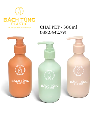 Chai PET Strawberry Lotion 300 ml – Phiên Bản Cao Cấp