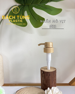 VÒI NHẤN MỎ VỊT MÀU ĐỒNG