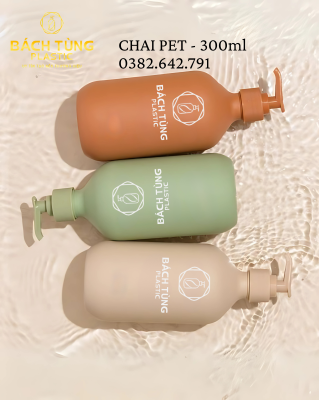 Chai PET Strawberry Lotion 300 ml – Phiên Bản Cao Cấp