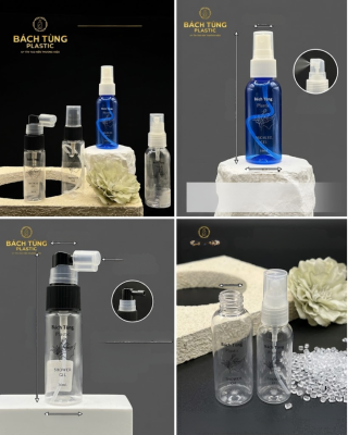 Chai PET Trong Suốt 20ml – 30ml – 50ml 