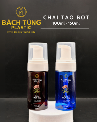  CHAI PET TẠO BỌT 100ML – 150ML