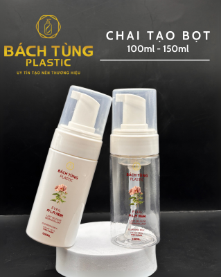CHAI PET TẠO BỌT 100ML – 150ML