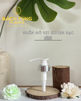 Nhấn Vòi Dài Thân Si Bạc FI33