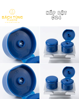 Nắp Bật Màu Xanh FI24
