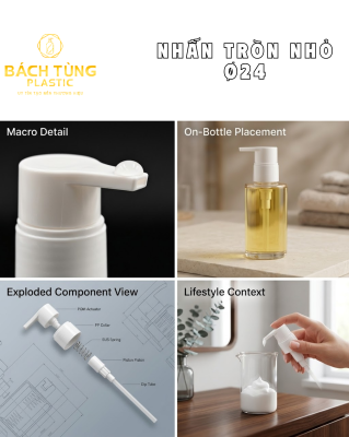 Nhấn Trắng Vòi Nhỏ FI24