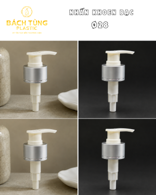 Nhấn Thường Si Bạc - Fi28 - Thân Nắp Si Bạc