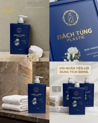 CHAI NHỰA VUÔNG 800ML MÀU XANH DƯƠNG ĐẬM