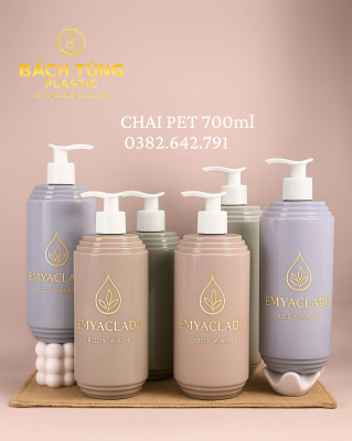 Chai PET 700 ml BÁCH TÙNG Plastic