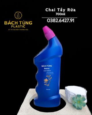 VỎ CHAI VIM 700ML – MÀU XANH ĐẬM – CHẤT LIỆU NHỰA HDPE CAO CẤP