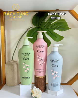 CHAI HDPE DÁNG BẦU 400ML NHÀ BÁCH TÙNG