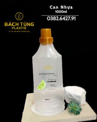 VỎ CAN NHỰA PP ĐỤC 1000M