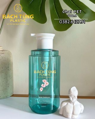 CHAI PET 500ML MÀU XANH DƯƠNG – DÁNG ĐẸP, MỚI LẠ