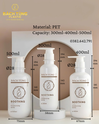 Chai PET MoistSpray Series – Phiên Bản Đa Dụng 300/400/500 ml