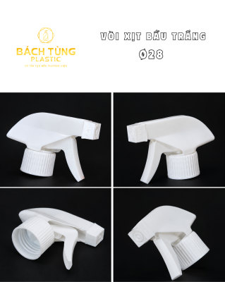Vòi Xịt Bầu Màu Trắng FI28