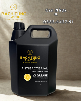 CAN NHỰA 5 LÍT DÁNG VUÔNG
