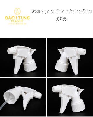 Vòi Xịt Chữ A Màu Trắng 