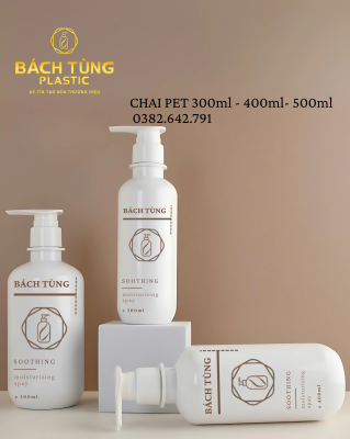 Chai PET MoistSpray Series – Phiên Bản Đa Dụng 300/400/500 ml