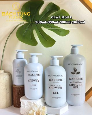 CHAI HDPE MÀU BABY BLUE – NHIỀU DUNG TÍCH 200ML / 350ML / 500ML / 1000ML