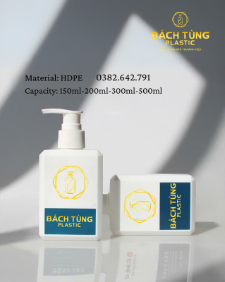 Chai HDPE MultiSelect Series – Bao Bì Đa Dạng 150/200/300/500 ml