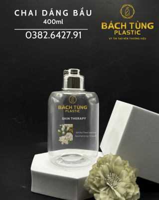 Chai PET Dáng Bầu Nhỏ - 400ml