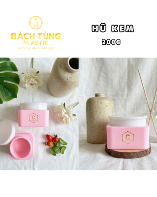 Hũ PET Vuông 200g