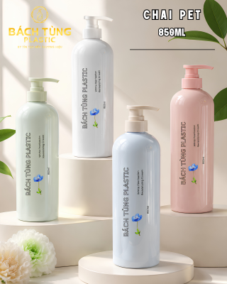 CHAI PET DUNG TÍCH LỚN 850ML