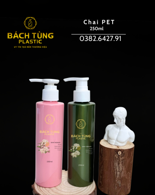 CHAI PET 250ML MÀU ĐỤC 