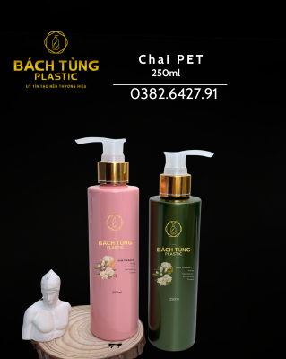CHAI PET 250ML MÀU ĐỤC 