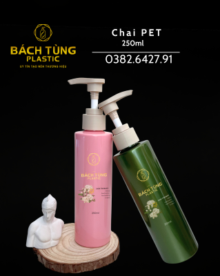CHAI PET 250ML MÀU ĐỤC 