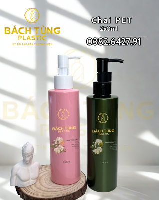 CHAI PET 250ML MÀU ĐỤC 
