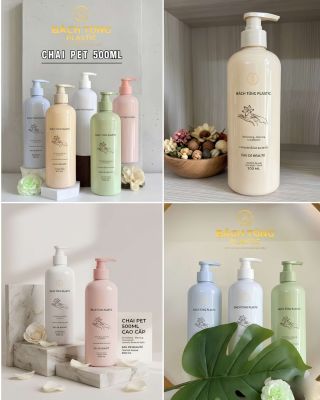 CHAI PET TRÒN DÀI 500ML