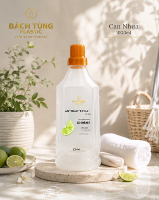 VỎ CAN NHỰA PP ĐỤC 1L