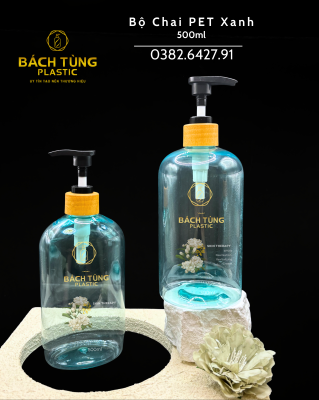 CHAI PET 500ML – DÁNG TRÒN & DÁNG BẦU KẾT HỢ