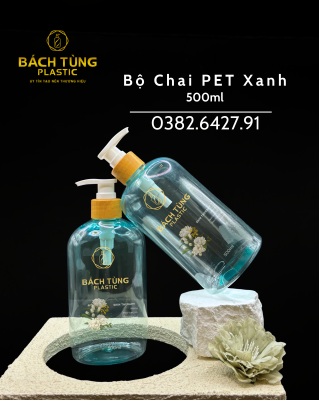 CHAI PET 500ML – DÁNG TRÒN & DÁNG BẦU KẾT HỢ