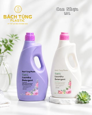 CAN NHỰA 1.8L – TÍM & TRẮNG