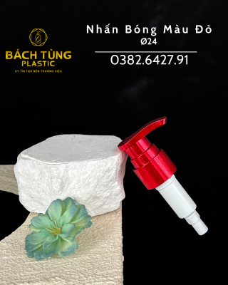 Nắp Nhấn Bóng Màu Đỏ – FI 24