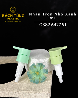 Nắp Nhấn Tròn Nhỏ – Màu Xanh Mint & Xanh Ngọc – FI 24