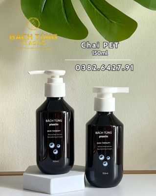 Chai PET Dáng Tròn 150ml – Nhỏ Gọn, Tiện Dụng & Đa Năng