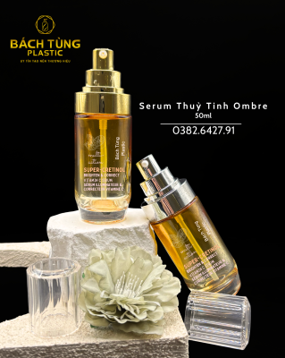 CHAI SERUM THỦY TINH OMBRE VÀNG 30ML