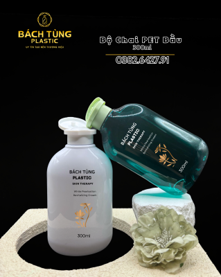 CHAI 300ML + NẮP BẬT (FLIP-TOP) FI28 – MÀU TRẮNG, ĐEN, XANH LÁ, BE