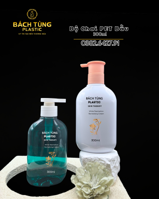 CHAI PET DÁNG BẦU 300ML – NHỰA DÀY ĐẸP – CỔ RỘNG FI28
