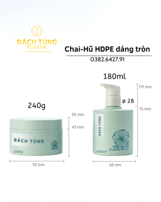 Chai Pump PET BÁCH TÙNG OmniFlex – Phiên Bản Đa Ứng Dụng