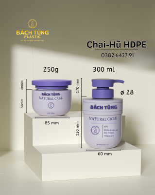 Chai – Hũ HDPE BÁCH TÙNG NATURAL CARE