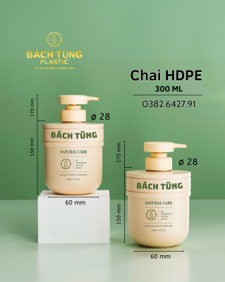 Chai – Hũ HDPE BÁCH TÙNG NATURAL CARE