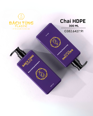 Chai HDPE 300 ml BÁCH TÙNG Plastic