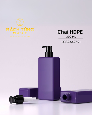 Chai HDPE 300 ml BÁCH TÙNG Plastic