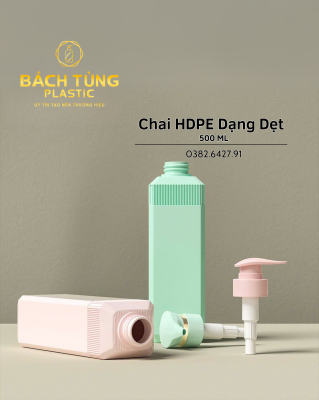 Dòng Dầu Gội & Nuôi Dưỡng BÁCH TÙNG Plastic – Phiên Bản 500 ml