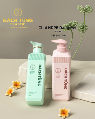 Dòng Dầu Gội & Nuôi Dưỡng BÁCH TÙNG Plastic – Phiên Bản 500 ml